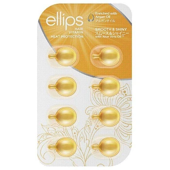 Вітаміні для волосся Розкішне сяйво з олією Алое Віра Ellips Hair Vitamin