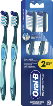 Зубная щетка Oral-B Pro-Expert Все-в-одном Средней жесткости 2 шт (8700216445481)