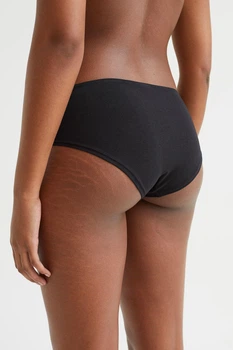 Трусики H&M чорний XAZ338824FXPW L