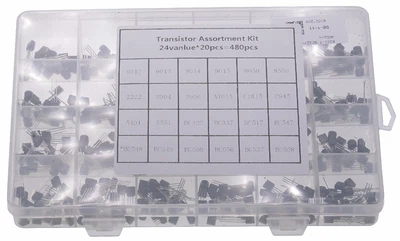 Набор транзисторов TO-92 24 вида (480 шт) VJ Parts