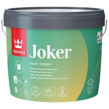 Tikkurila Joker - Джокер. Краска для интерьера 2,7л (Joker)