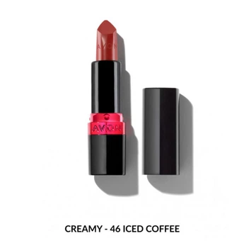 Увлажняющая кремовая губная помада Avon "Ультра" 46 Холодный кофе (46 Iced Coffee) 3,6г
