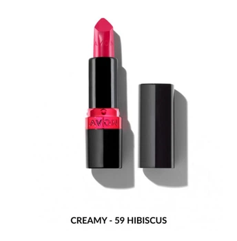 Зволожувальна кремова губна помада Avon "Ультра" 59 Холодний каркаде (59 Hibiscus) 3,6г