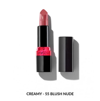 Увлажняющая кремовая губная помада Avon "Ультра" 55 Пудровая мечта (55 Blush Nude) 3,6г