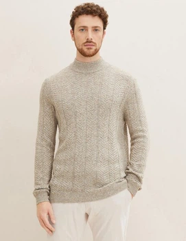 Светр Tom Tailor М0134379 (1030133) колір сірий (М0134379 - 197751)