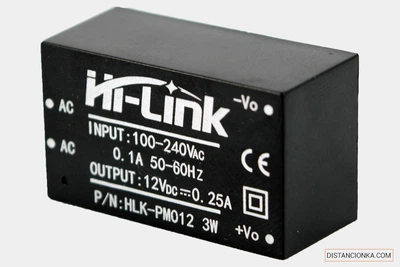 Модуль питания Hi-Link HLK-PM12 12 VDC/3W [DIST-2543]