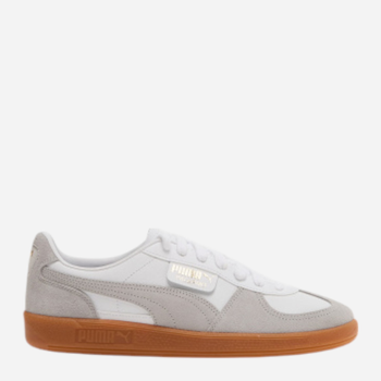 Sneakersy męskie do kostki Puma Palermo Lth 39646412 40.5 (7UK) 26 cm Biały/Szary