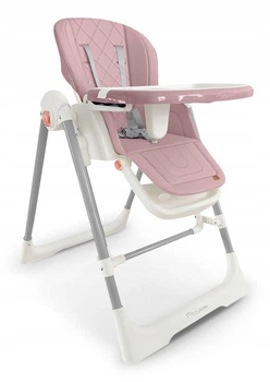 Стульчик для кормления-качеля 3в1 Nukido Elite Pink