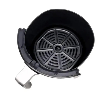 Аерофритюрниця 6 л 3000W Zepline ZP-085 – безмасляна мультипіч, електрична фритюрниця з антипригарною чашею та сенсорним керуванням Чорний