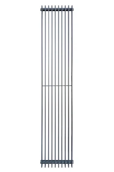 Дизайнерський радіатор ARTTIDESIGN Pesaro II 1800х360 вертикальний, сірий матовий