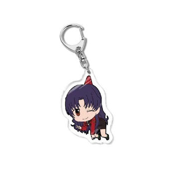Брелок акриловий Євангеліон Місато Кацурагі Evangelion Misato Katsuragi 5 см