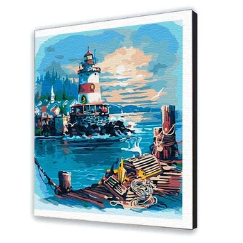 Картина по номерам "Маяк" 30*40 см 10593-NN
