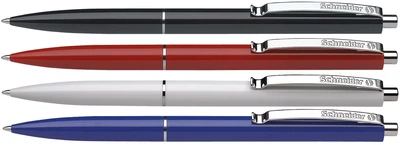 Zestaw długopisów kulkowych Schneider K15 0.7 mm 4 szt. Niebieskie S73080 (ZES4004675730800)
