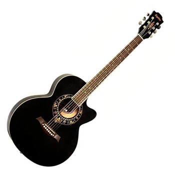 Акустическая гитара Equites EQ600C Black 38
