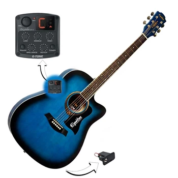 Електроакустична гітара Equites EQ9001CE Blue 41