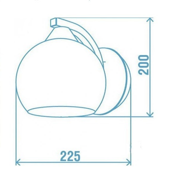 Бра Victoria Lighting Sirius античний білий (К31327523)