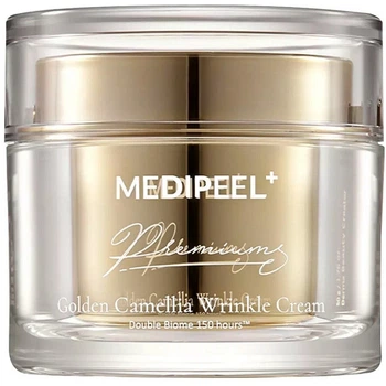 Преміум крем для обличчя від зморшок з камелією та золотом Medi-Peel Premium Golden Camellia Wrinkle Cream 50 мл (8809941822175)
