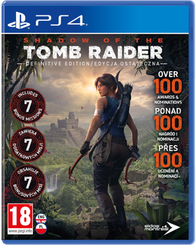 Gra PS4 Shadow Of The Tomb Raider: Definitive Edition (Blu-ray płyta) (4020628597276)