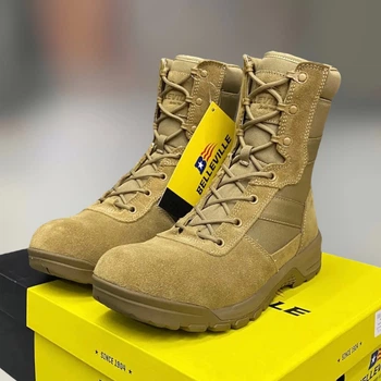 Берці Belleville Spear Point Lightweight Hot Weather, розмір 10/43, колір Койот, весна-лето, стандарт армії США (BV518)