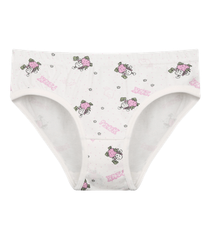 Трусы слипы с рисунком Pink для девочки - Donella - 448102 - 86-92 см - Молочный