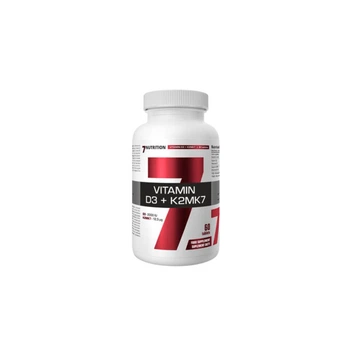 Вітамін D3 + K2 7 Nutrition Vitamin D3 8000 IU + K2 MK-7 50 mcg 60tabl