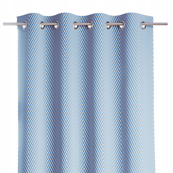 Оксамитова штора AmeliaHome Geometric 140 х 250 см (5903575567617)