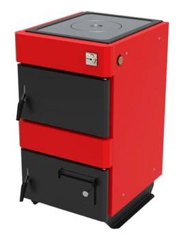 Котел твердотопливный Marten Base 12 кВт с чугунной плитой