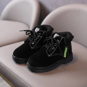 Демисезонные ботинки no brand 22 черные CHZ011