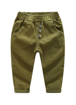 Детские брюки WELLKIDS 92см хаки B105