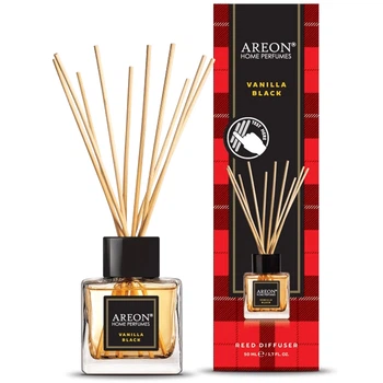 Аромадиффузор Areon Home Perfumes Tartan Vanilla Black 50ml, RHP02