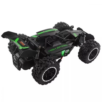 Машинка на радиоуправлении HOTDEER Off-Roader 500 мАч пульт 1:23 Black / Green (HOTDEER_Green)