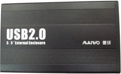 Зовнішня кишеня Maiwo для HDD 3.5" SATA USB 2.0 Black (K3502-U2S)