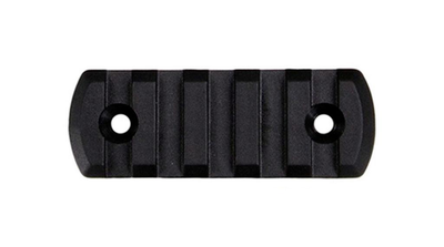 Планка DLG Tactical (DLG-110) для M-LOK, профиль Picatinny/Weaver (5 слотов) черная