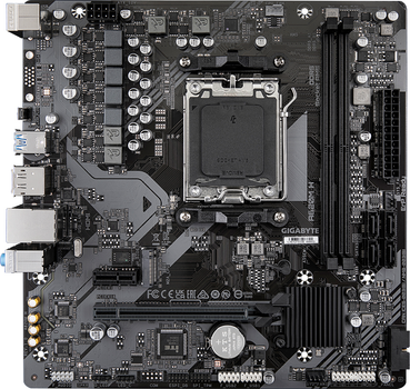 Материнская плата Gigabyte A620M H (sAM5, AMD A620, PCI-Ex16)