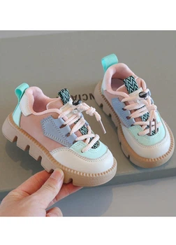 Детские кроссовки для девочки No Brand 26р 16см пудровые CR082