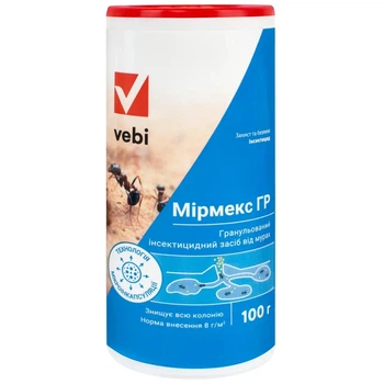 Средство от муравьёв Мирмекс ГР 100 г Vebi 76143