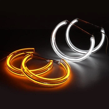 Ангельські очі в фари Crystal Led bmw e39 e38 e36