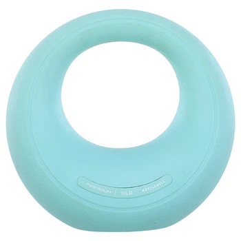 Гиря цельная 4,5кг с TPR покрытием Star Moon Zelart SC-80145-10LB цвет мятный