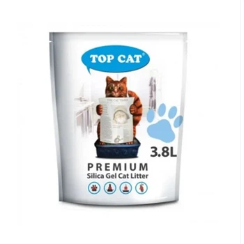 Наповнювач для котячого туалету Top Cat Premium силікагелевий 3,8 л
