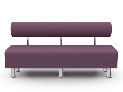 Диван Relax Junior LX 2216 фіолетовий на металевих ніжках диван для офісу кафе зони очікування 180 см