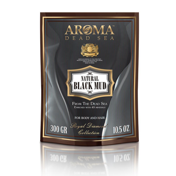 Натуральная черная грязь Мертвого моря Aroma Dead Sea 300 г