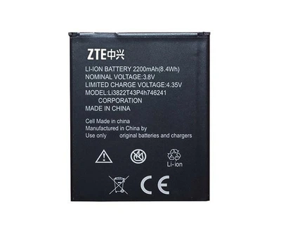 Батарея ZTE Li3822T43P4h746241 (BLADE L4 PRO, А465, A475, Amazing X3s) (Original PRC)