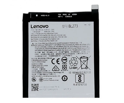 Батарея Lenovo BL273 K6 Note K8 Plus [Original PRC]