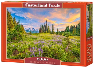 Пазл Утренние цветы 2000 деталей Castorland
