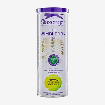 Тенісні м'ячі Slazenger Wimbledon Ultra-Vis + Hydroguard 3B