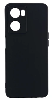 Чехол Silicone Case для Oppo A57s (CPH2385) бампер с микрофиброй черный
