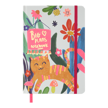 Книжка записна ZB.115101 А5 96 арк ANIMALS на гумці кліт,офс крем,тв.лам.обл,біла KIDS LINE (10)