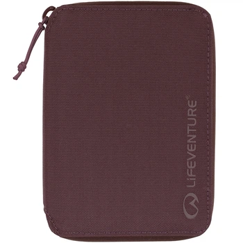 Гаманець кишеньковий Lifeventure Recycled RFID Mini Travel Wallet plum (68767)