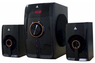 Акустична система 2.1 GoldenField LA-160F 2x10W+25W MP3 player Remote Control+FM+BlueTooth
