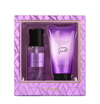 Подарунковий набір Victorias Secret Love Spell Set лосьйон та спрей для тіла 2*75 мл